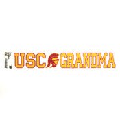 USC Trojans Tommy Head Grandma Inside Strip Decal